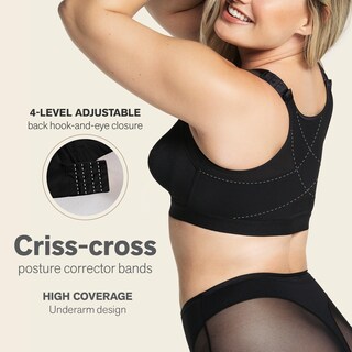 Foto 2 | Foto 2 | Sujetador Inalámbrico Posture Corrector Para La Espalda Leonisa Black - Venta Internacional.