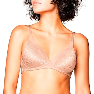 Foto 4 | Foto 4 | Brasier sin Varilla Beige Warner's para Mujer