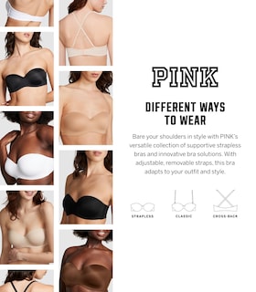 Foto 6 | Foto 6 | Sujetador Sin Tirantes Victoria's Secret Wear Everywhere - Venta Internacional.