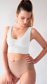 Foto 2 | Foto 2 | Fresh Bra Control Con Almohadillas color Blanco I Love Shape M 2324 T