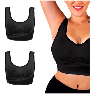 Foto 2 | Foto 2 | Kit de 2 Bra I Love Shape M2086 Liberty Fresh Push Up Negro + Panty