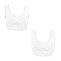 Kit De 2 Bra Liberty Fresh Push Up Blanco + Panty Regalo I Love Shape M2086 Xxg
