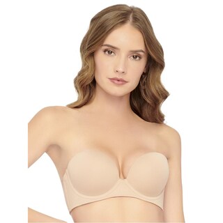 Foto 1 | Foto 1 | Brasier Strapless Push Up Ilusión 7976 Beige