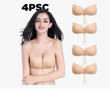 Foto 1 | Foto 1 | Bra Brasier Strapless Push Ups Invisible Sin Tirante 4 Uds
