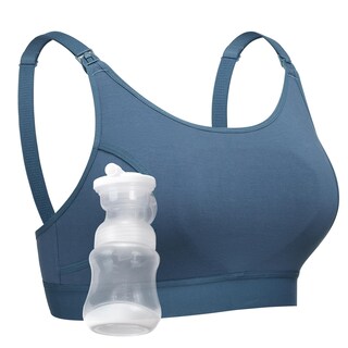 Foto 1 | Foto 1 | Sujetador De Manos Libres Momcozy, Extractores De Leche Ajustables, Color Azul - Venta Internacional.