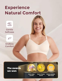 Foto 3 | Foto 3 | Sujetador De Lactancia Momcozy Seamless Ultra Comfort Maternity Nude - Venta Internacional.