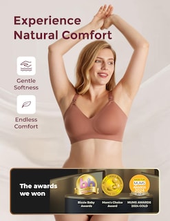Foto 3 | Foto 3 | Sujetador De Lactancia Momcozy Yn21 Seamless Ultra Comfort Maternity - Venta Internacional.