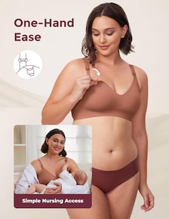 Foto 7 | Foto 7 | Sujetador De Lactancia Momcozy Yn21 Seamless Ultra Comfort Maternity - Venta Internacional.