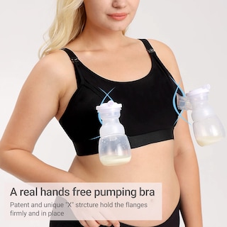 Foto 2 | Foto 2 | Sujetador Momcozy Pumping Bra, Manos Libres, 3 Unidades, Algodón - Venta Internacional.