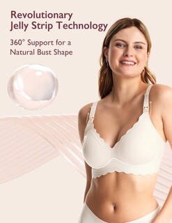 Foto 3 | Foto 3 | Sujetador De Lactancia Momcozy Seamless Pregnancy Maternity Cream - Venta Internacional.