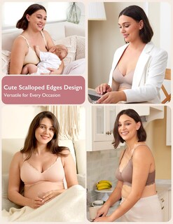 Foto 5 | Foto 5 | Sujetador De Lactancia Momcozy Seamless Pregnancy Maternity Cream - Venta Internacional.