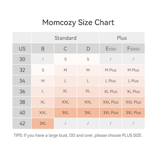 Foto 6 | Foto 6 | Sujetador De Lactancia Momcozy Seamless Pregnancy Maternity Cream - Venta Internacional.