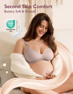Foto 2 | Foto 2 | Sujetador De Lactancia Momcozy Seamless Pregnancy Maternity Brown - Venta Internacional.