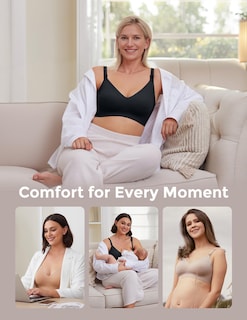 Foto 7 | Foto 7 | Sujetador De Lactancia Momcozy Yn21 Pregnancy Sleep Black - Venta Internacional.