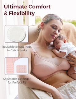 Foto 6 | Foto 6 | Sujetador De Bombeo Y Lactancia Momcozy Mesh Support Mesh Support Manos Libres - Venta Internacional.