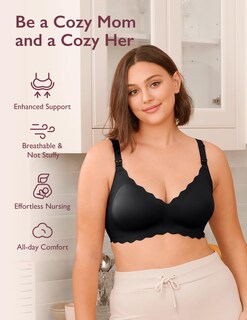 Foto 7 | Foto 7 | Sujetador De Lactancia Momcozy Seamless Para Embarazo Y Maternidad Inalámbrico - Venta Internacional.
