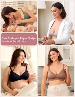 Foto 5 | Foto 5 | Sujetador De Lactancia Momcozy Seamless Para Embarazo Y Maternidad Inalámbrico - Venta Internacional.