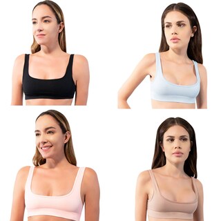 Foto 1 | Foto 1 | Kit de 4 Tops Deportivos I Love Shape M2076 Multicolor