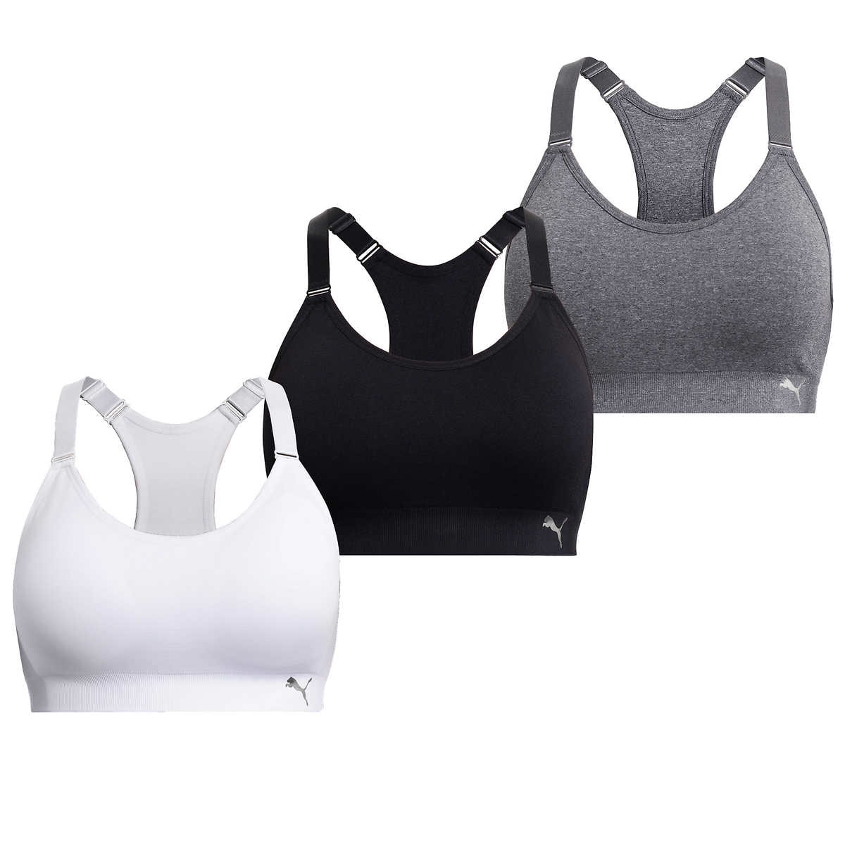 Tops Deportivos Puma 3 Piezas para Mujer,Size EG
