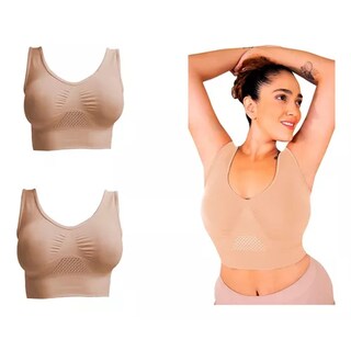 Foto 2 | Foto 2 | Kit de 2 Bra I Love Shape M2224+2024 Fresh 1 de Control + 1 de Descanso y Panty Nude