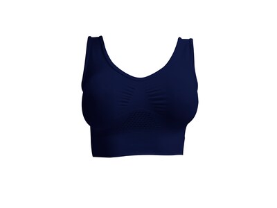 Foto 1 | Foto 1 | Kit 2 Bra Fresh I Love Shape M2224+2024 color Azul 1 de Control más 1 de Descanso y Panty de Regalo