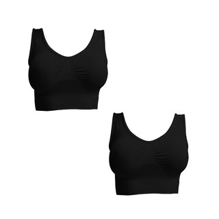 Foto 1 | Foto 1 | Kit 2 Bra Fresh: 1 De Control + 1 De Descanso Y Panty De Regalo Negro I Love Shape M2224+2024 M