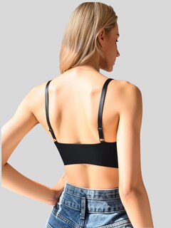 Foto 3 | Foto 3 | Brasier Push Up Con Encaje Floral Bra-1003 Negro Soporte Total Y Diseño Cómodo