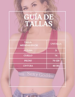 Foto 8 | Foto 8 | Bra Mujer Con Copas Push Up Peto Medio Bra-1006 Blanco Comodidad Sin Varilla