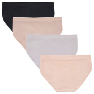 Foto 4 | Foto 4 | Calzones Dkny 4 Pack Rib Bikini Negro Para Mujer