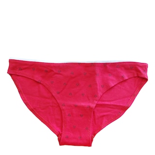 Foto 1 | Foto 1 | Ropa Interior Para Dama Calzón Bikini Rojo-triángulos Twins