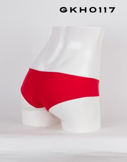 Foto 2 | Foto 2 | Ropa Interior Para Dama Calzón Cachetero Rojo Liso Twins