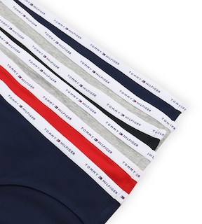 Foto 2 | Foto 2 | Braguitas Tommy Hilfiger De Algodón Para Mujer, Paquete De 6, Talla L - Venta Internacional.