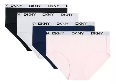 Foto 1 | Foto 1 | Calzon Dkny Mujer Hipster 4 Pack Microfibra Basic Pack