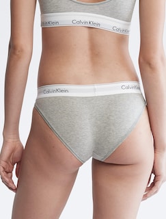 Foto 2 | Foto 2 | Bikini Elástico Calvin Klein de Algodón Gris - Venta Internacional