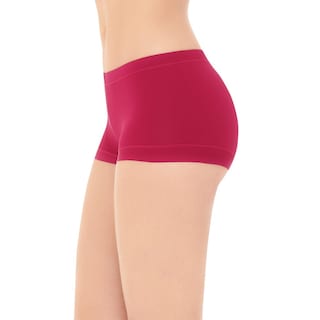 Foto 3 | Foto 3 | Bóxer Ilusión Rojo para Mujer