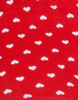 Foto 2 | Foto 2 | Ropa Interior Para Dama Calzón Cachetero Rojo-corazones Twins