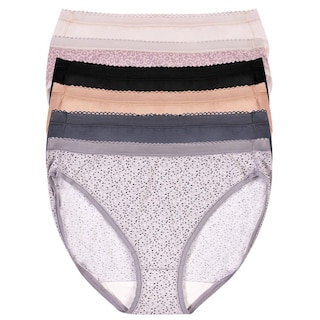 Foto 1 | Foto 1 | Paquete de 6 Panties Corte Francés Ilusión 79001 Multicolor