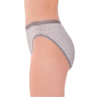 Foto 3 | Foto 3 | Paquete de 6 Panties Corte Francés Ilusión 79001 Multicolor
