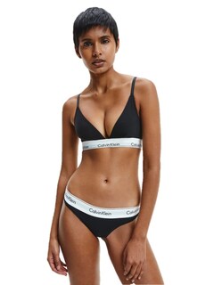 Foto 1 | Foto 1 | Tanga Calvin Klein Modern de Algodón Elástico Negro - Venta Internacional