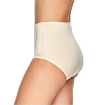 Panty Con Refuerzo Frontal Ilusión 2155 Beige