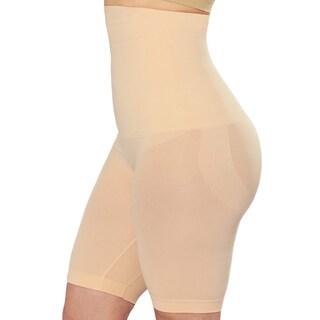 Foto 1 | Foto 1 | Pantalones Cortos Moldeadores de Cuerpo Shapermint Talle Alto Shapewear Nude - Venta Internacional