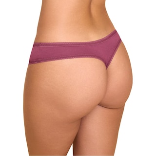 Foto 3 | Foto 3 | Paquete de 3 Tangas Ilusión 79037 Multicolor