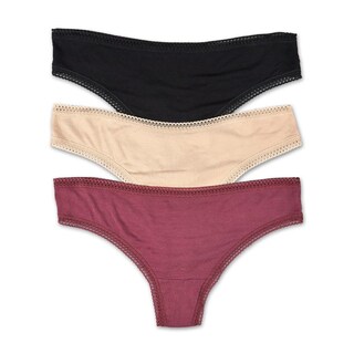 Foto 4 | Foto 4 | Paquete de 3 Tangas Ilusión 79037 Multicolor
