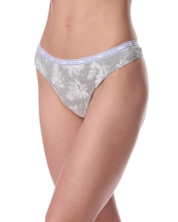 Foto 2 | Foto 2 | Bragas Tipo Tanga Tommy Hilfiger Con El Logotipo Clásico De Algodón, Paquete De 5 - Venta Internacional.