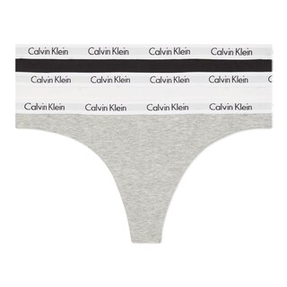 Foto 1 | Foto 1 | Pantie Calvin Klein Carousel Negro Blanco y Gris para Mujer - Venta Internacional