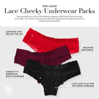 Foto 4 | Foto 4 | Ropa Interior Victoria's Secret Lace Cheeky Minimal Cobertura - Venta Internacional.