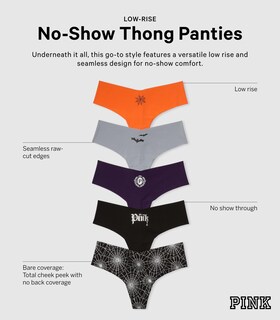 Foto 4 | Foto 4 | Tanga Victoria's Secret Pink No Show Para Mujer (s) - Venta Internacional.