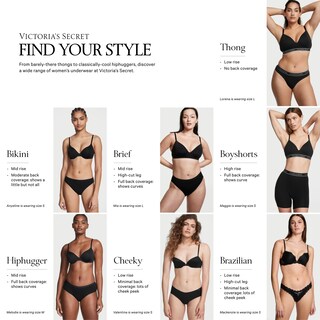 Foto 5 | Foto 5 | Tanga Para Mujer De Panties Victoria's Secret, Paquete De 7 Unidades - Venta Internacional.