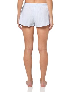 Foto 2 | Foto 2 | Pantalones Cortos Sleep Boxer Florence By Mills Para Mujer, Blanco Y Azul Xs - Venta Internacional.