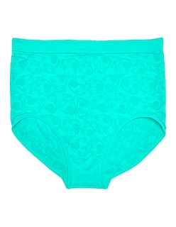 Foto 7 | Foto 7 | Paquete de 6 Pantaletas Tatys Fashion a La Cintura Tallas Extras Ajusta de la 40 a la 52 Diferentes Colores